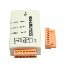 USB to CAN Converter Adapter Dual-channel CAN Interface Card Adpter Support ZLG USB-CAN-2C