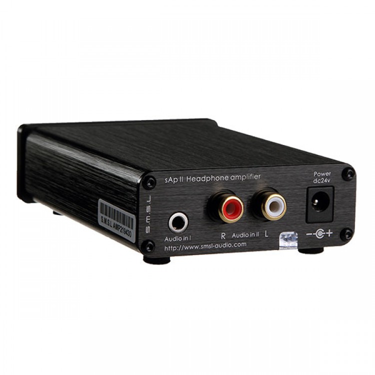 SMSL sApII 2 CH Big Power High Fidelity Stereo Headphone Amplifier ...