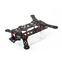 BX300 Folding Full Carbon Fiber Quadcopter Frame Kits for FPV Photography w/ Landing Gear