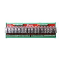16 Channel OMRON Relay Module Group Control Board Drive Board Output 16L1-24V