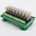 8 Channel OMRON Relay Module Group Control Board PLC Protection Board 8L1-24V