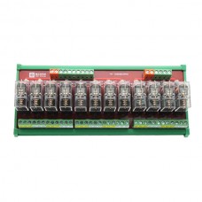 12 Channel OMRON Relay Module Group Control Board Drive Expansion Amplifying Output Board 12L1-24V