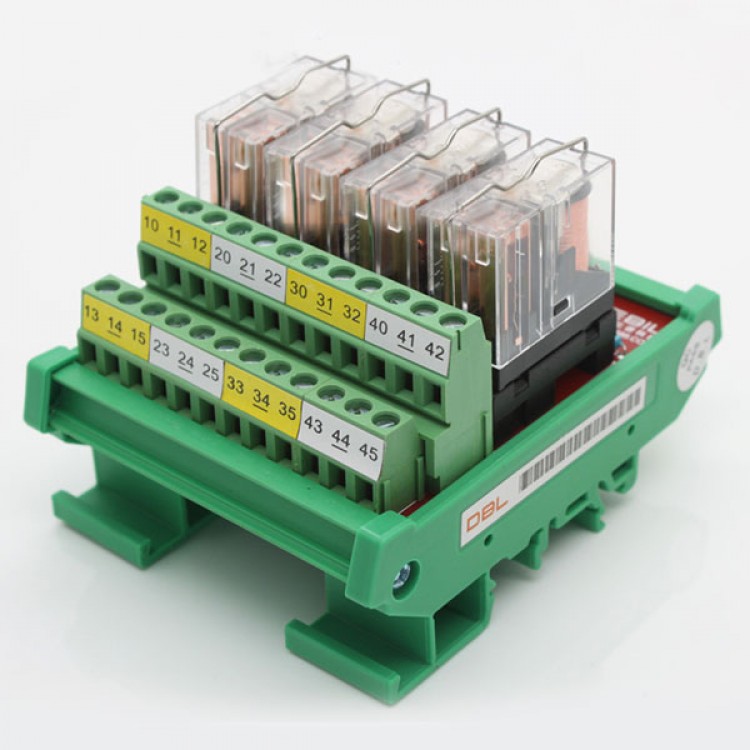 4 Channel OMRON Relay Module Group Control Board Drive Expansion 4L2 ...