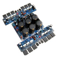Assembled Stereo L10 HiFi Audio Amplifier 300W+300W with 2pcs Power Panel 