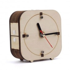 Back in Time – counter-clockwise Wooden DIY Clock Kits