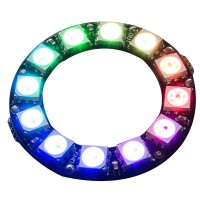 CJMCU 12 Byte WS2812 5050 RGB LED Built in Full Color Driving Colorful LED Light Round Develop Board