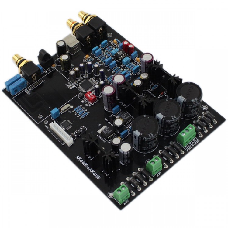 AK4495SEQ+AK4118 DAC Decode Board AD827 Operational Amplifier - Free ...