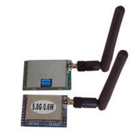 5.8G 600mW TX5833 Module + Receiver RX5802 Module for Multicopter FPV Photography w/ 3dB Antenna