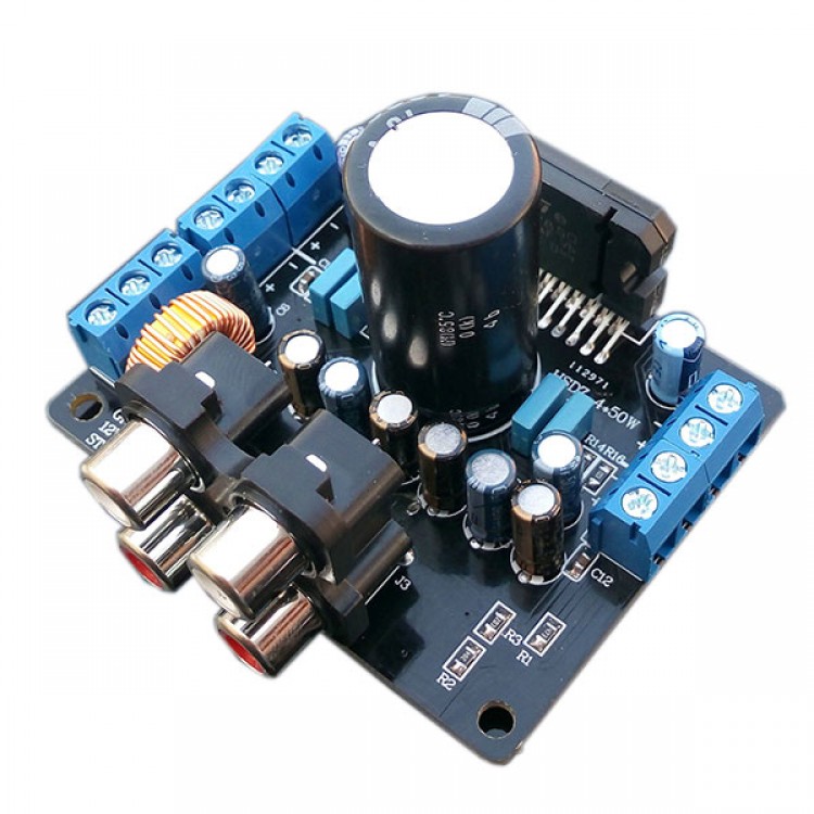 TDA7850 Amplifier Car Use PC Amplifier Board 4 Channel Amp 4x80W ...