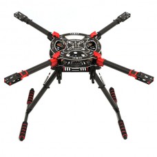 T800 Carbon Fiber Foldable Quadcopter Kit with Retractable Landing Skid for FPV
