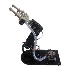 4DOF Mechanical Arm Metal Structure Holder Kits w/ Metal Servo Horn & MG996R Servos for Robot Teaching Platform