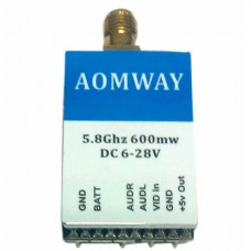 Aomway 5.8G 32CH MINI600mw Wireless Transmitter TX Telemetry for Multicopter FPV Photography