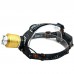 2800 T6 Boruit Golden Color High Power Headlamp Focus Adjustable for Hiking Fishing Outdoor Sports