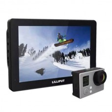 Lilliput MoPro7 Monitor with 2600mAh Built-in Battery HDMI & AV Input Specific Monitor for GoPro Hero 3+ 4 Series