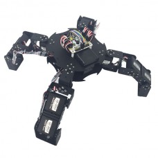 12DOF LCR-4 Four Feet Mechanical Robot Bracket Kits & Servo for Platform Teaching
