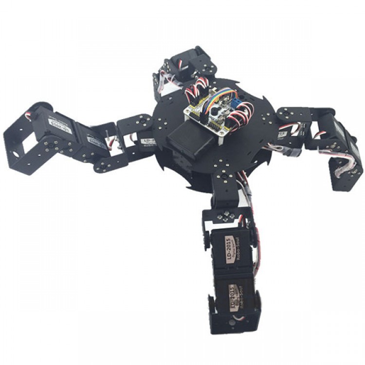 12DOF LCR-4 Four Feet Mechanical Robot Bracket Kits & Servo for ...