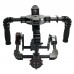 G10 3 Axis Brushless Handheld Gimbal Carbon Fiber Camera PTZ w/ 3pcs Motors Handle Camera Mount for Photography
