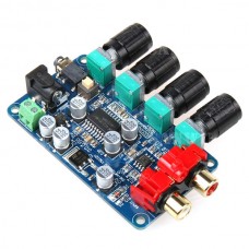 Pre-tone DIY Amplifier Board LM1036+NE5532 Stereo Preamplifier Board 