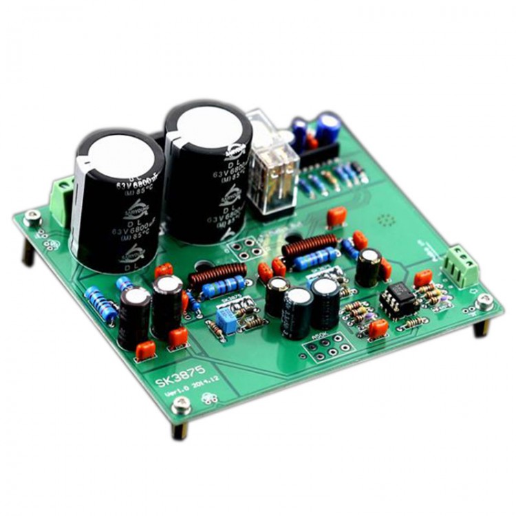 SK3875 50w*2 Preamplifier Assembled Board Rear Stage Power Amplifier ...