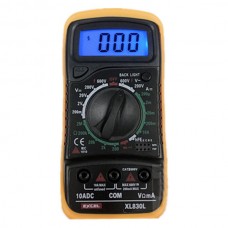 XL830L LCD Digital Voltmeter Ohmmeter Ammeter OHM Multimeter Tester