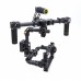 Handheld 3-axis CF FPV Brushless Gimbal Camera Mount PTZ w/ Alexmos Controller & Motor for 5D 7D Cameras