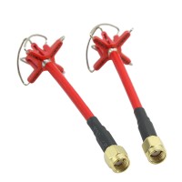 1 Pair Aomway 5.8g 4-Leaf Clover Antenna FPV Mushroom Antenna RP-SMA Connector for TX/RX 