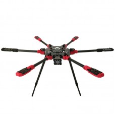 MAX6 16mm 6-Axis Folding Hexacopter Multiaxis Aerial Frame for FPV LY685