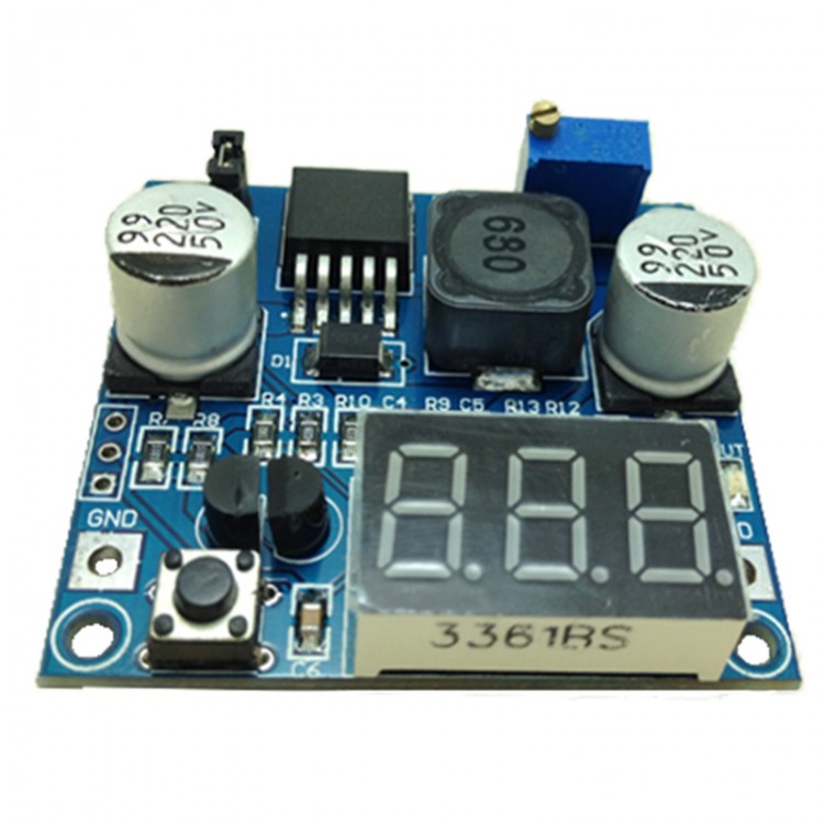 LM2596 DC-DC LED StepDown Adjustable Power Supply Module Voltage ...