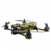 GT-250 250MM Quadcopter PCB Racing Glass Fiber Plate Aircraft FPV Multirotor Frame Kit - Yellow