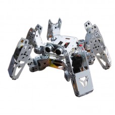 Six Foot Robot 6-legged Robot  Hexapod Spider Robot Frame Kit Servo Bracket Ball Bearing White