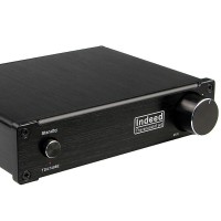 DC12-36V Indeed Audiophile Quality Class D High Power HiFi TDA7498E 160WX2 Stereo Amplifier Black