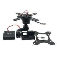 V2.0 X-CAM A10-3H 3 Axis Brushless Gimbal Auto Stabilization Gorpo Gimbal for Multicopter FPV Photography