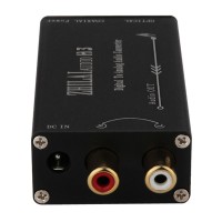 ZL Cause Angels H3 Digital Decoder DAC Fiber Coaxial Signal Input  Analog Audio Converter