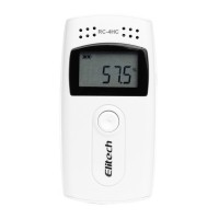 RC-4H LCD Display Temperature and Humidity Data logger Recorder Portable 8000poins Data recorder without Probe