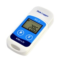 RC-5 Blue USB Mini Temperature Data Logger 32000 Data Capacity Temperature Recorder High Accuracy USB Recorder