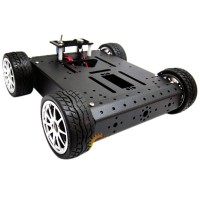 Arduino 4WD DIY Aluminum Alloy Mobile Robotic Platform 12V Metal Motor Robot Car
