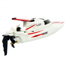 New High Speed Wireless Remote Control Racing Simulation Boat RC Electric Boats Waterproof Toys WL911 White