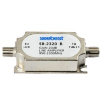Seebest SB-2320B 950-2300MHz 20dB Satellite TV Antenna Signal Line Amplifier  