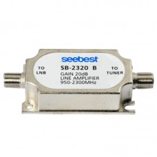 Seebest SB-2320B 950-2300MHz 20dB Satellite TV Antenna Signal Line Amplifier  