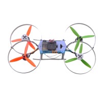 Flymoto295 Mini 4-Axis Flight Motor Drone Quadcopter CC3D RC Drone Flight Control for Remotoe Control White