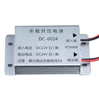 DC-DC12V to 24V 5A 120W Aluminum Case Boost Power Module Booster Power Converter for Car