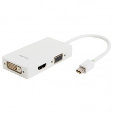 CE-LINK 1081Mini Displayport to VGA HDMI DVI Converter Adapter Thunderbolt for Macbook TV