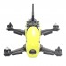 Carbon Fiber 4-Axis Frame Robocat B270 270mm Racing Mini Quadcopter Frame with Hood Cover for FPV Yellow