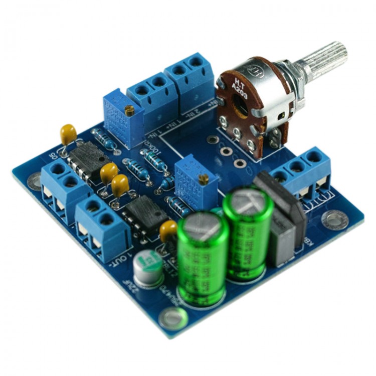 Ljm P8 Hifi Dual Channel Pre-amplifier Board Finished Circuit Board For 