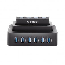 ORICO H10D6-U3 10 Ports USB Interface Hub USB3.0x10 with DC12V 3A Power Adapter