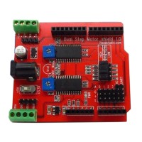 Motor Driver Shield Dual Channel Stepper Motor Drive Extension Plate Easydriver Board for Arduino DIY 