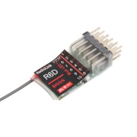 Radiolink DSSS Receiver 2.4G 6CH R6D for AT9 AT10 Transmitter RC Airplane Drone Quadcopter