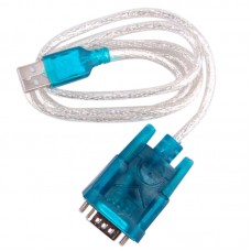HL-340 USB to RS232 COM Port Serial PDA 9 Pin DB9 Cable Adapter Support Windows7-64