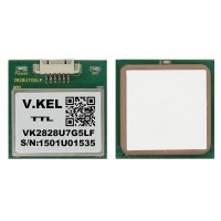 V.KEL VK2828U7G5LF GPS Module Ublox Chip Built-in Flash 1-10Hz for Flight Control