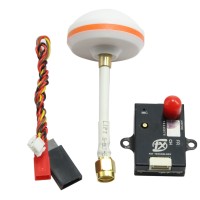 X50-2 5.8GHz Weirless AV Transmitter 40CH 200MW with Antenna Case Radiating for Multicopter